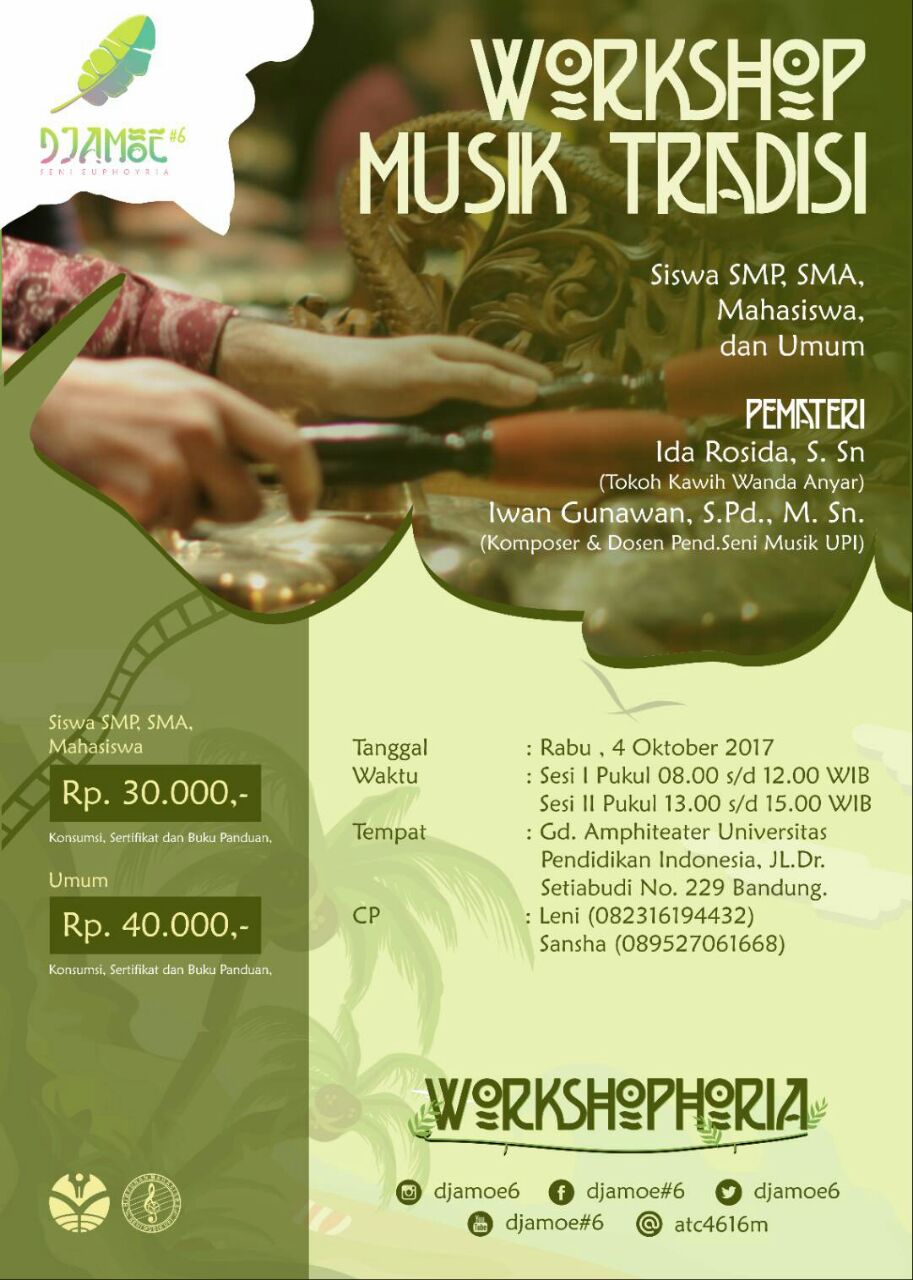 Workshop Musik Tradisi