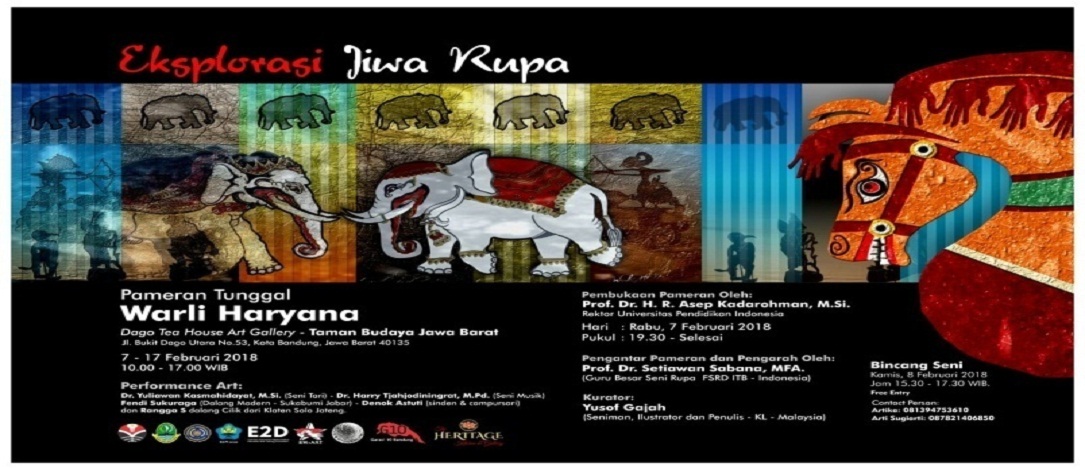 EKSPLORASI JIWA RUPA WARLI HARYANA