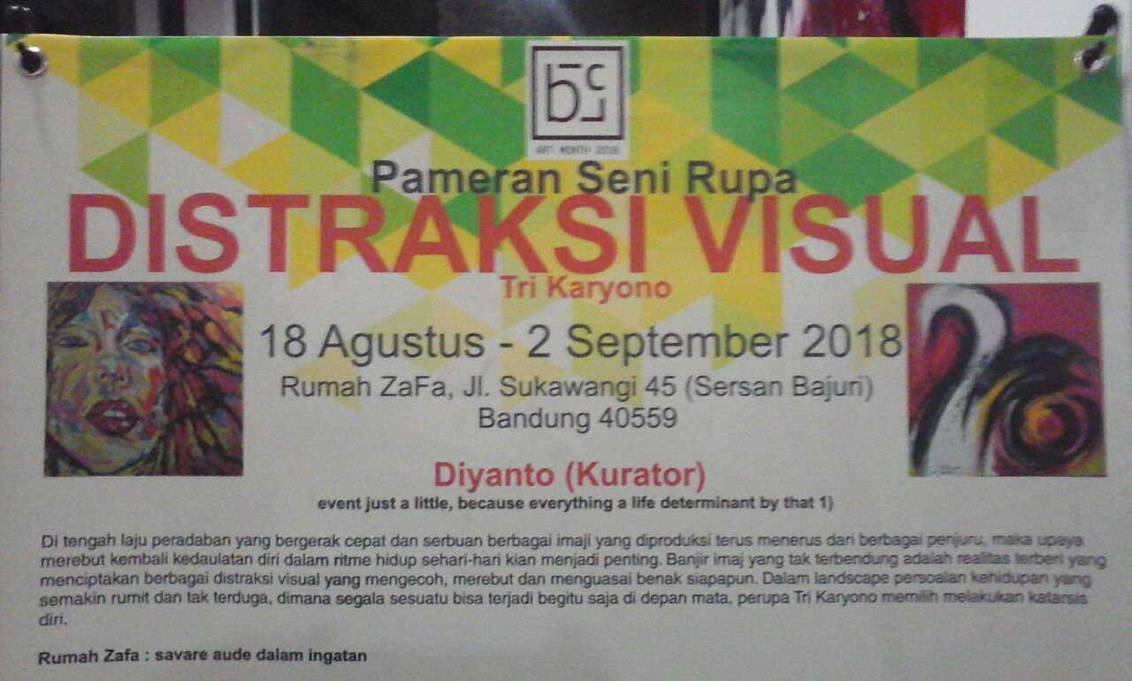 PAMERAN KARYA TRI KARYONO “MEMBERDAYAKAN SENI BAGI LINGKUNGAN SEKITAR\"