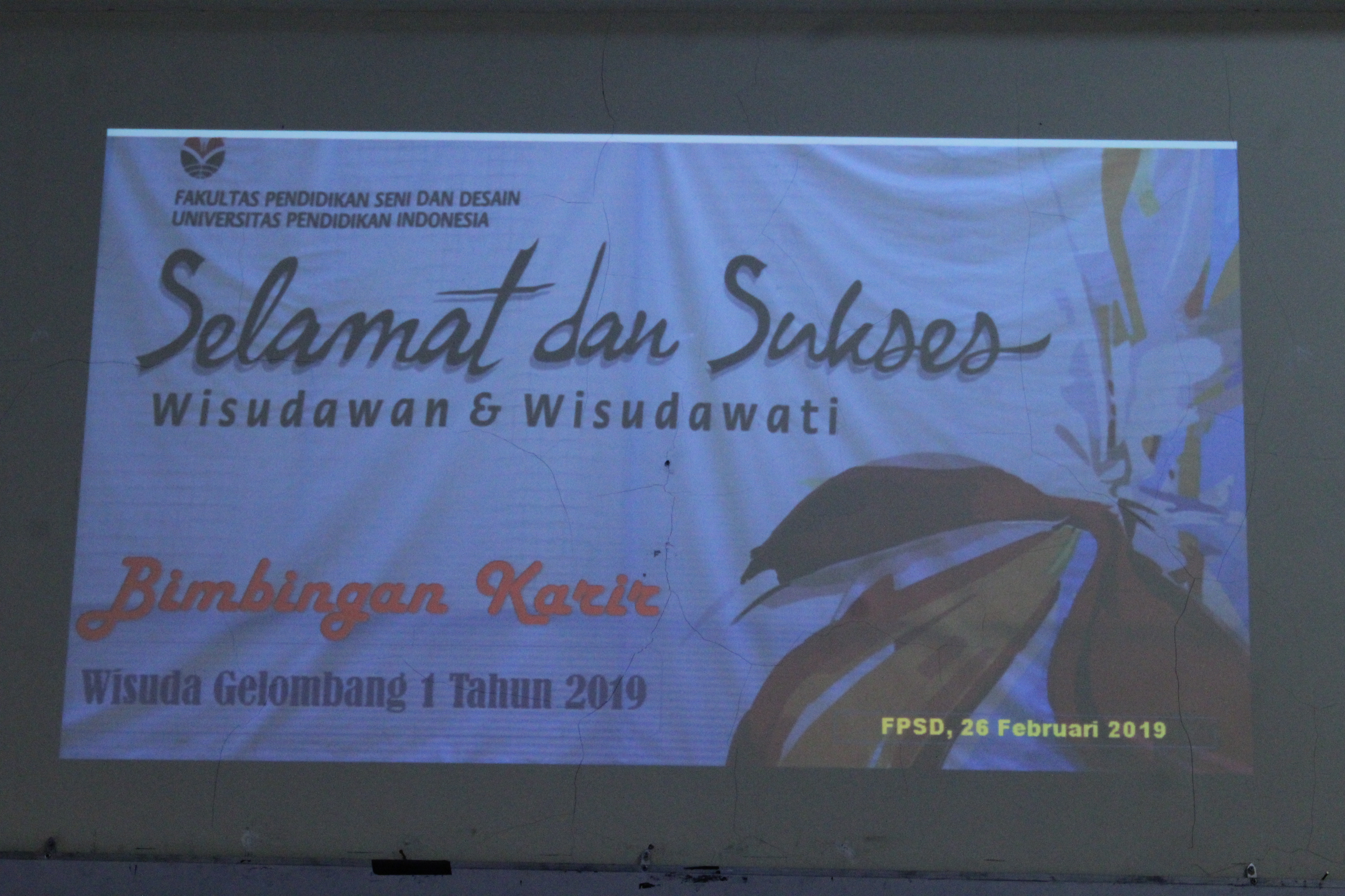 BIMBINGAN KARIR WISUDA GEL. 1 2019