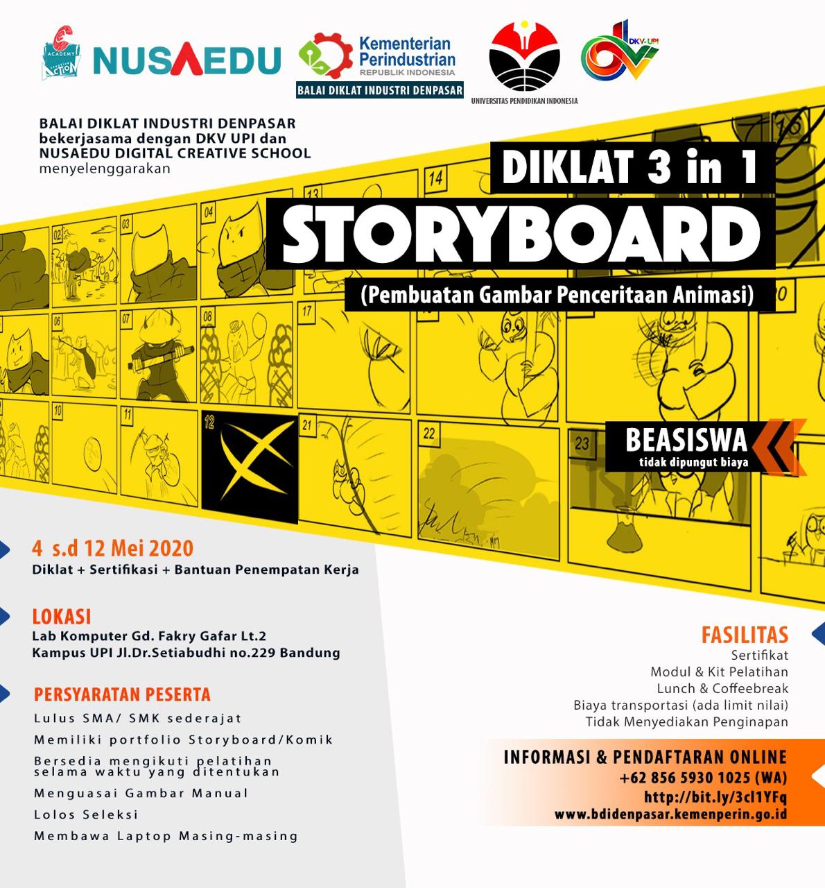 DIKLAT STORY BOARD