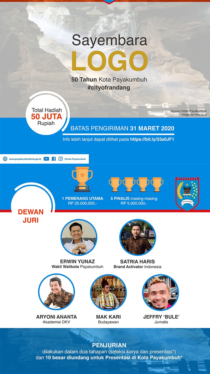 Sayembara Logo 50 th Payakumbuh