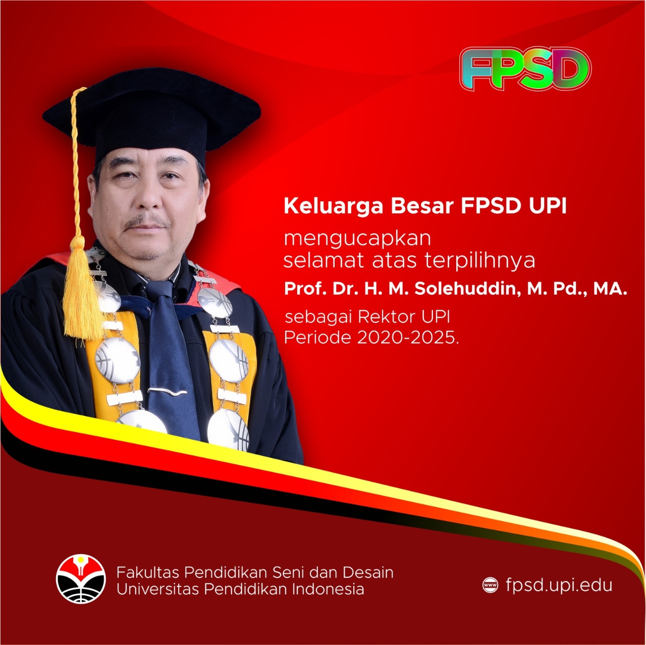 REKTOR 2020 - 2025 UPI EDUN