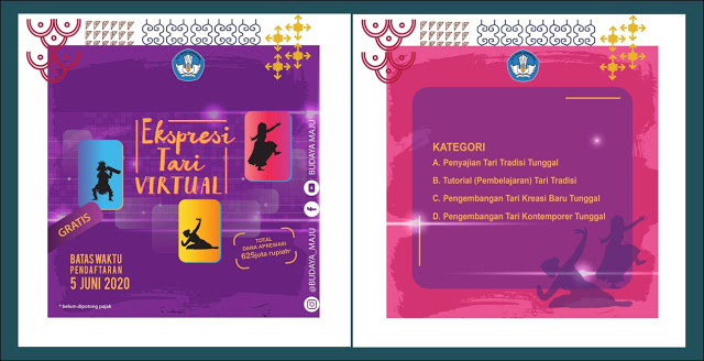 Ekspresi Tari Virtual 2020