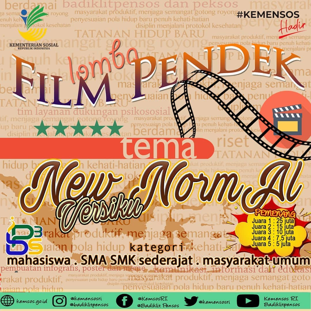 LOMBA FILM PENDEK KEMENSOS 2020