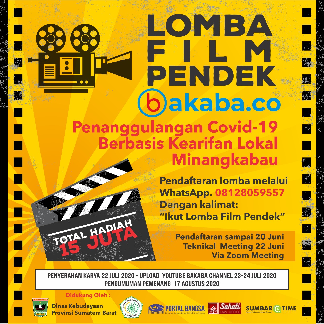 LOMBA FILM PENDEK BAKABA.CO
