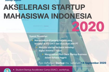 AKSELERASI STARTUP MAHASISWA INDONESIA