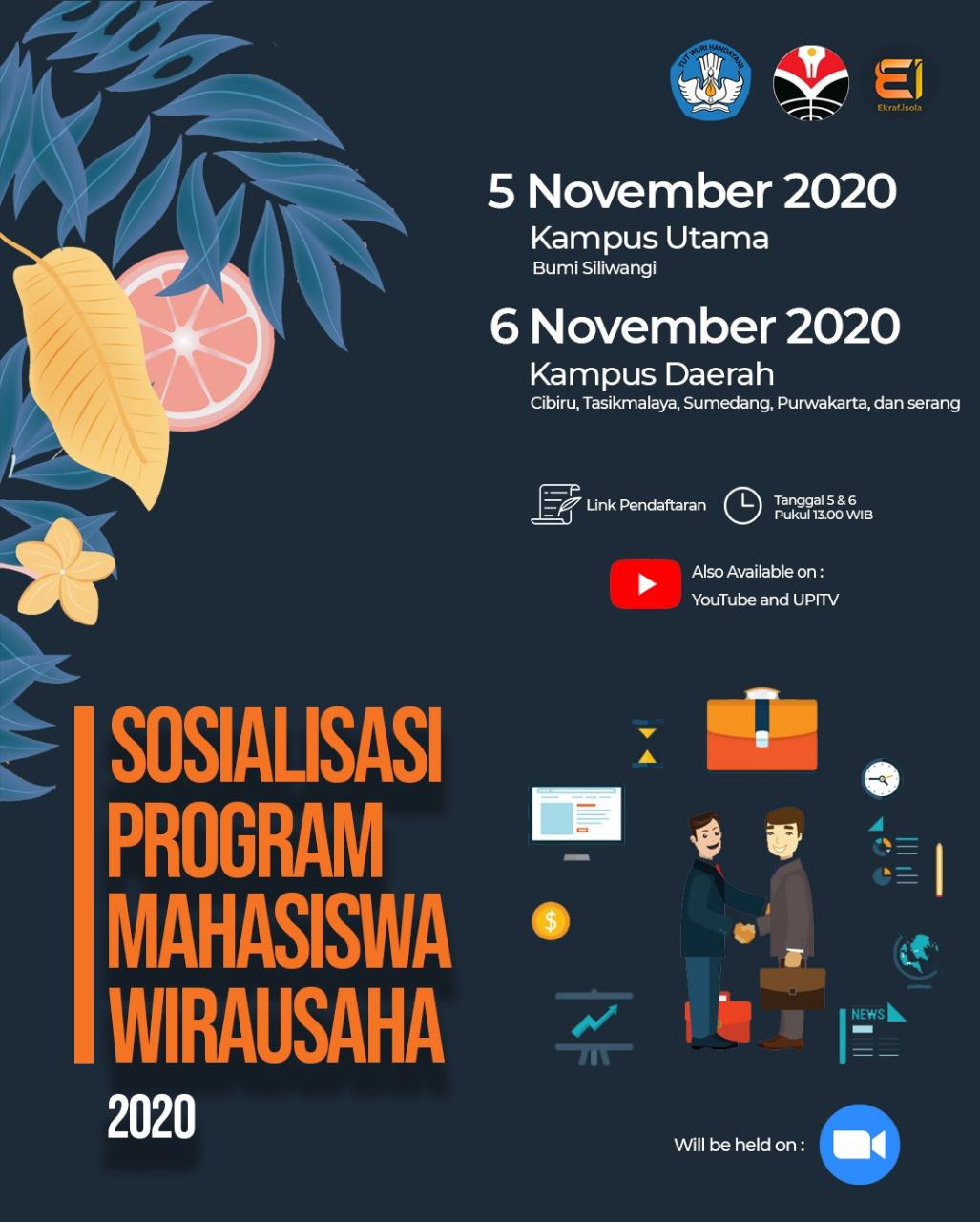 Sosialisasi Program Wirausaha Mahasiswa