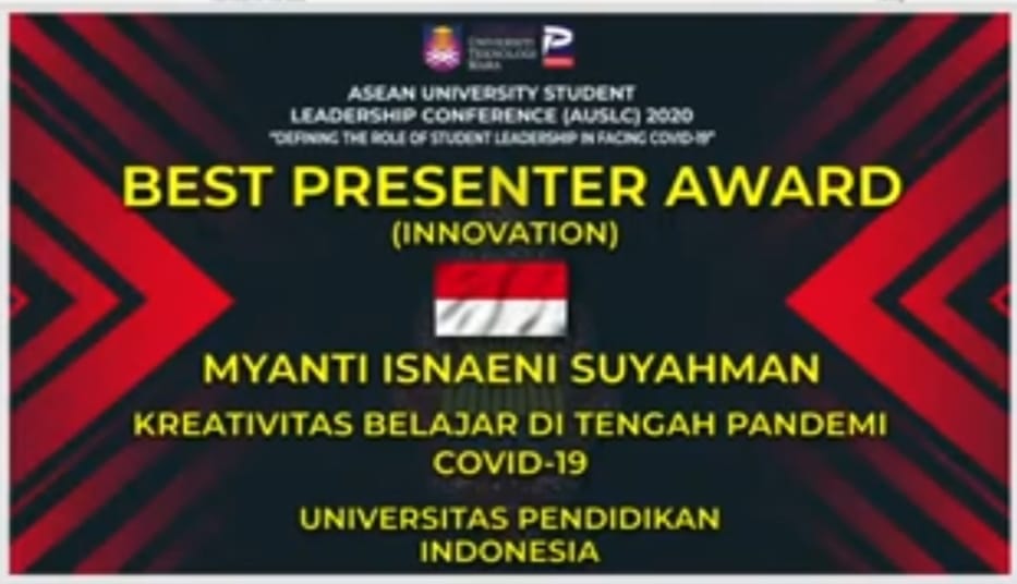 BEST PRESENTER AWARD