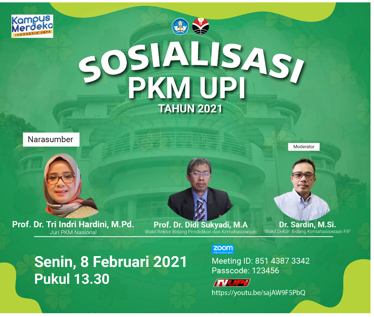 SOSIALISASI PKM UPI 2021