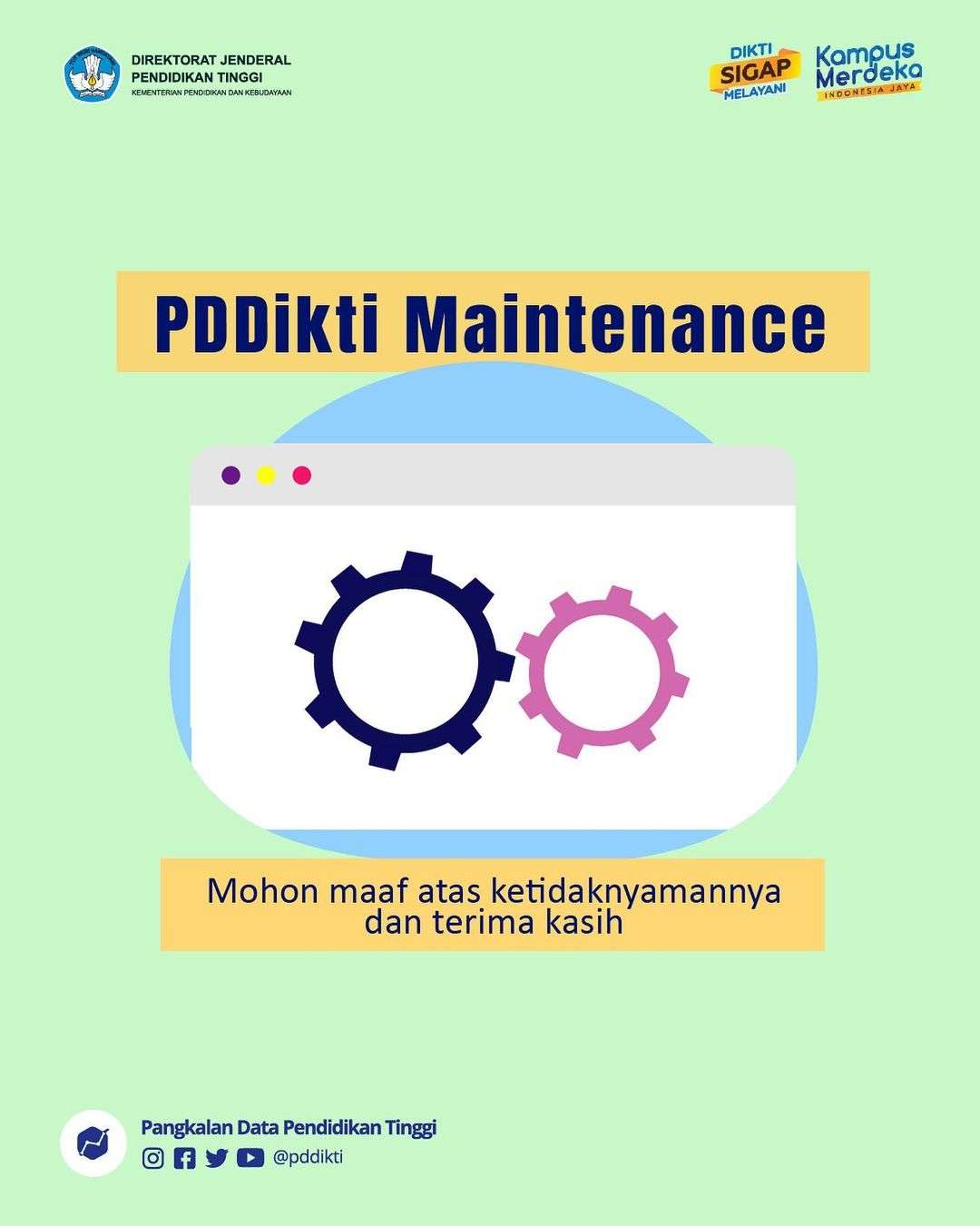 Pembaruan Pendataan PDDikti 2021