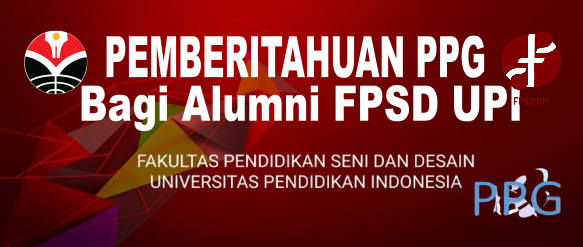 PEMBERITAHUAN PPG BAGI ALUMNI FPSD