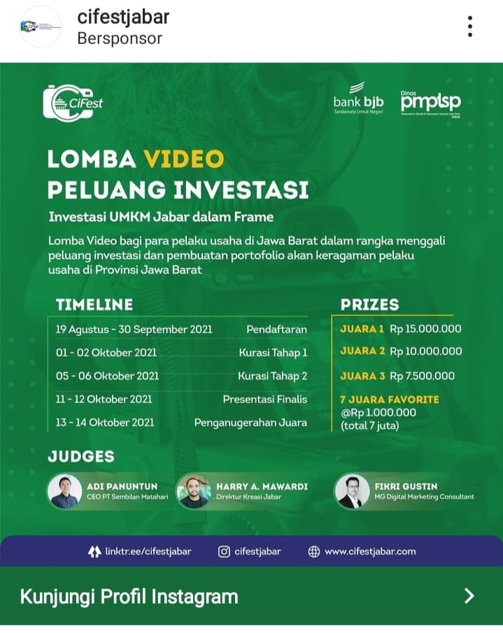 CIFEST JABAR 2021