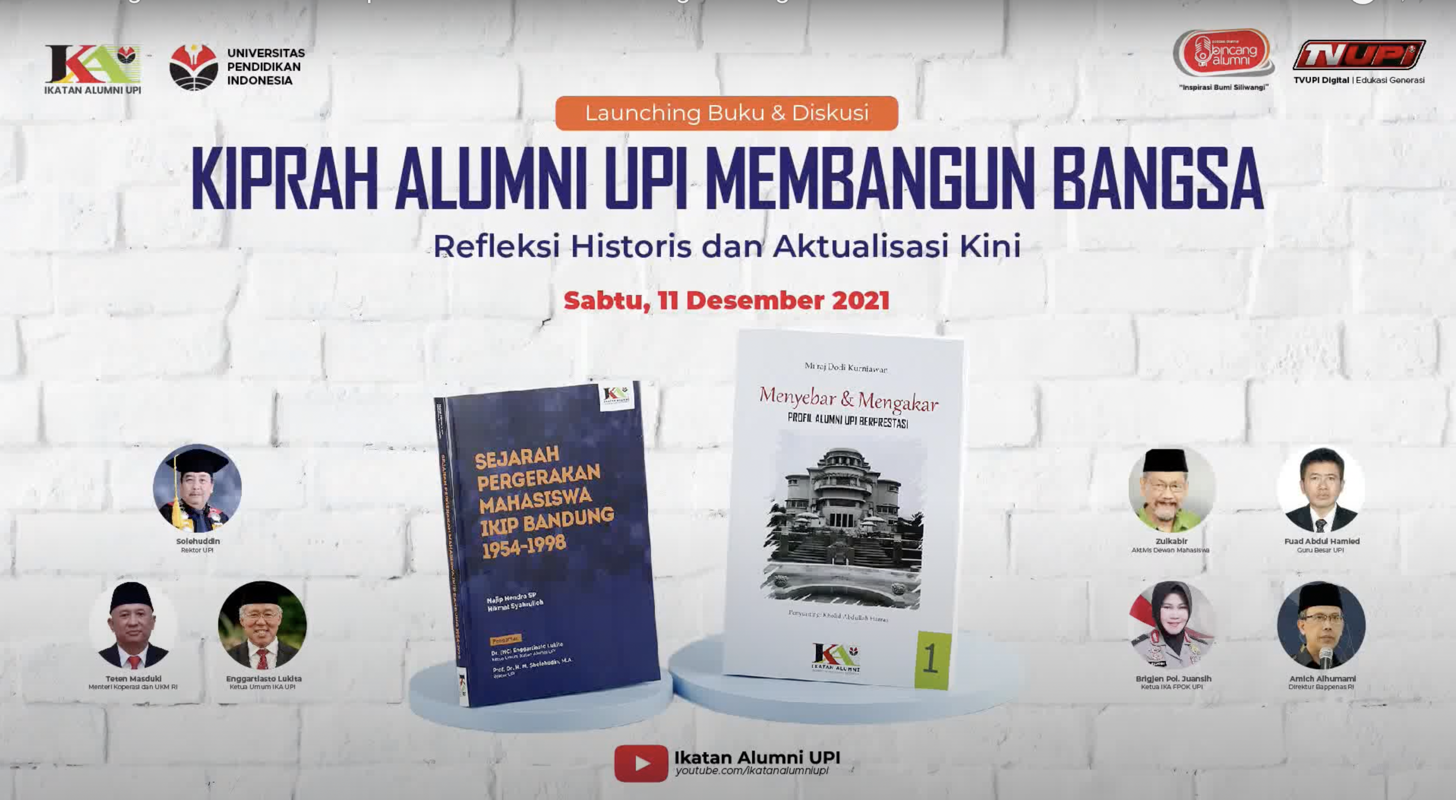 Launching Buku dan Diskusi Virtual