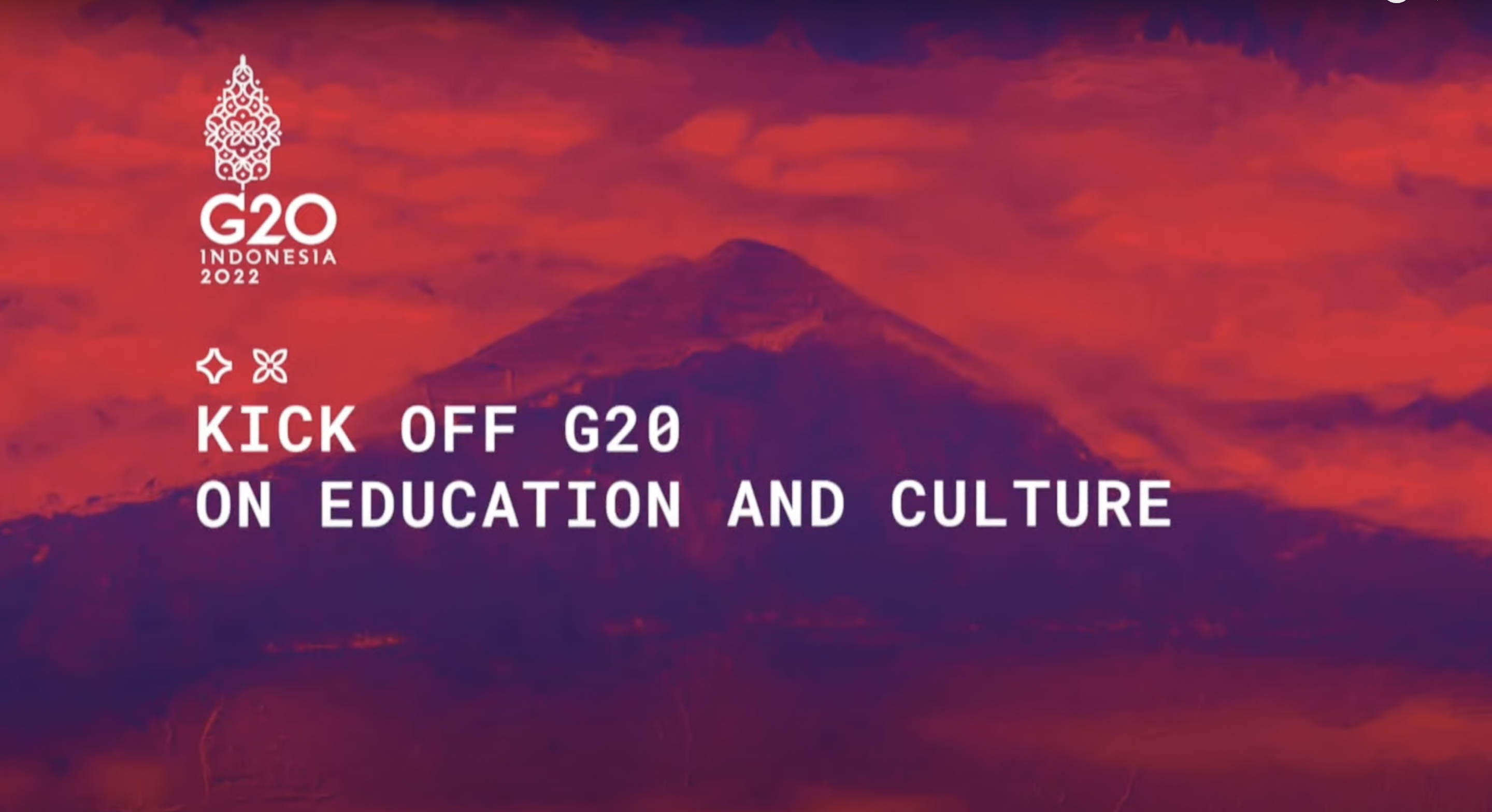 Kick Off G20 on Education and Culture