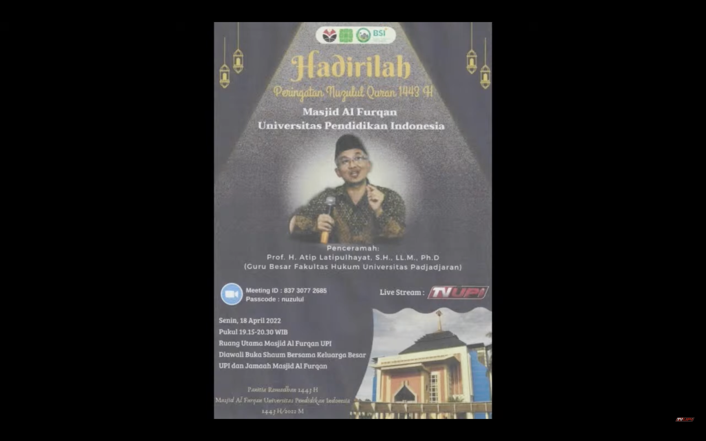 Peringatan Nuzulul Quran 1443 H