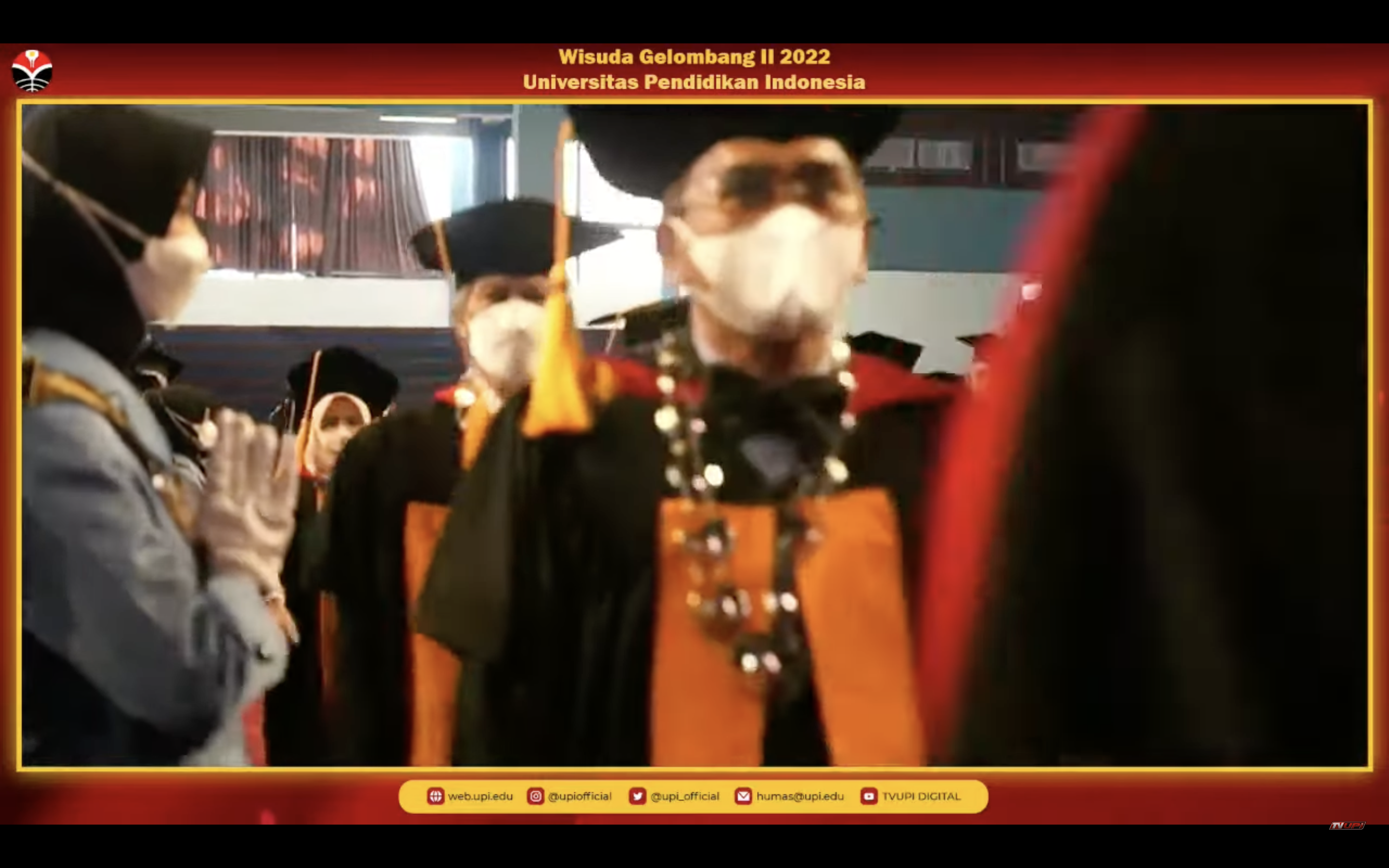 Wisuda Gelombang II 2022 Universitas Pendidikan Indonesia
