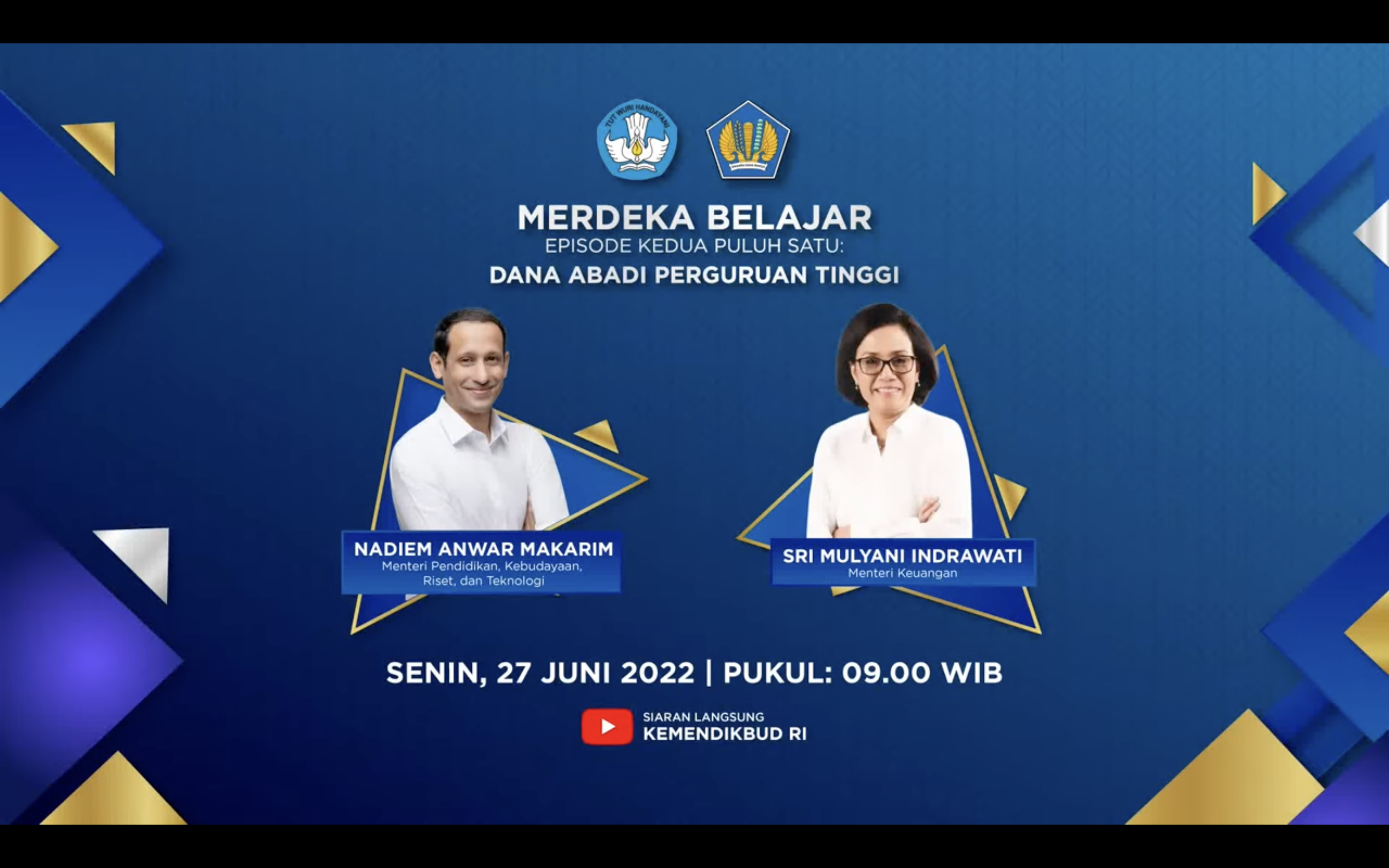 Merdeka Belajar episode 21: Dana Abadi Perguruan Tinggi