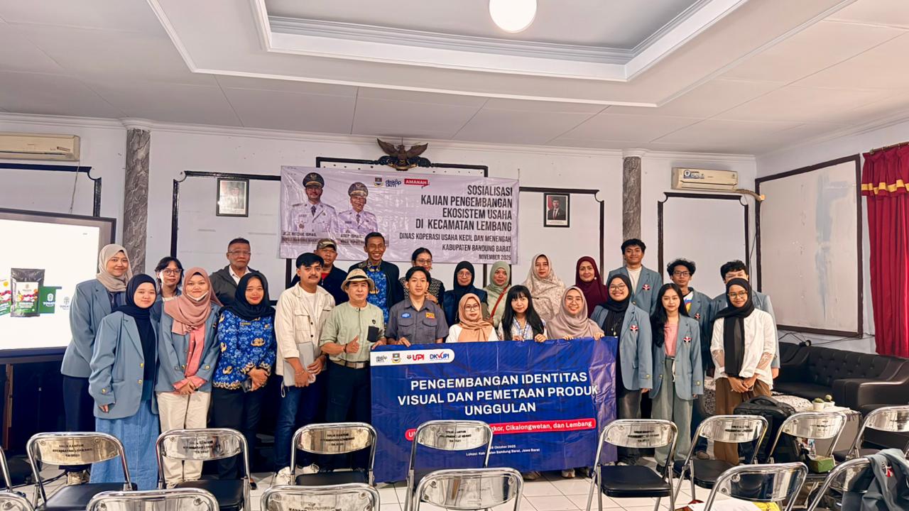 Fpsd Mahasiswa Desain Komunikasi Visual FPSD UPI Petakan Produk UMKM ...