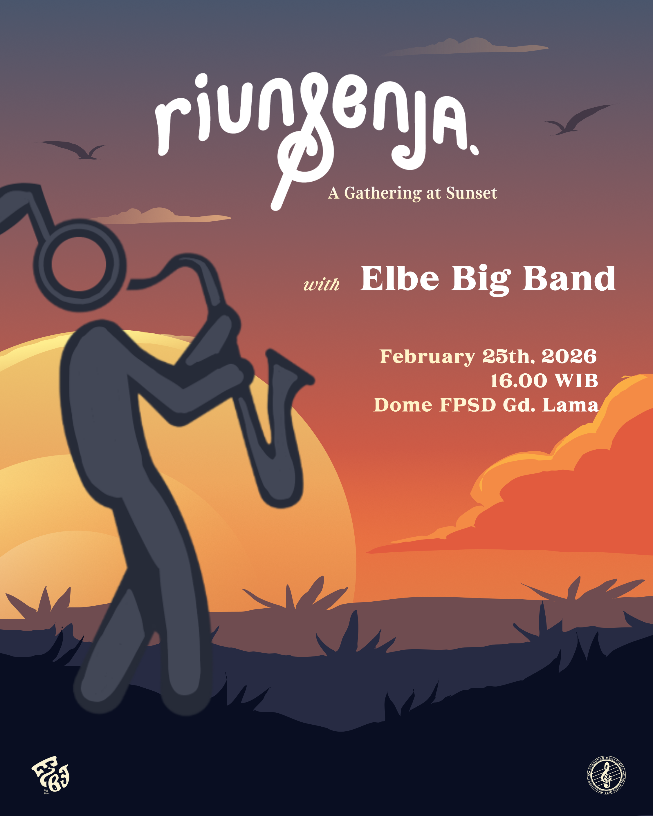 Riung Senja #3: Elbe Big Band Hidupkan Ruang Kreatif di FPSD