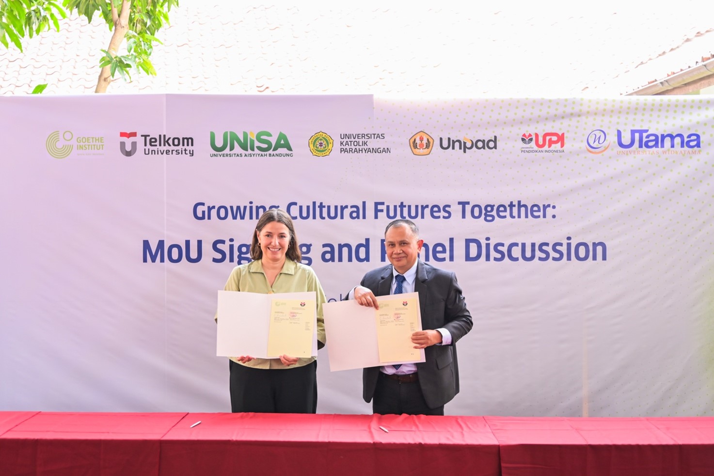 FPSD UPI Strengthens International Collaboration Through MoA Signing with Goethe-Institut Indonesien