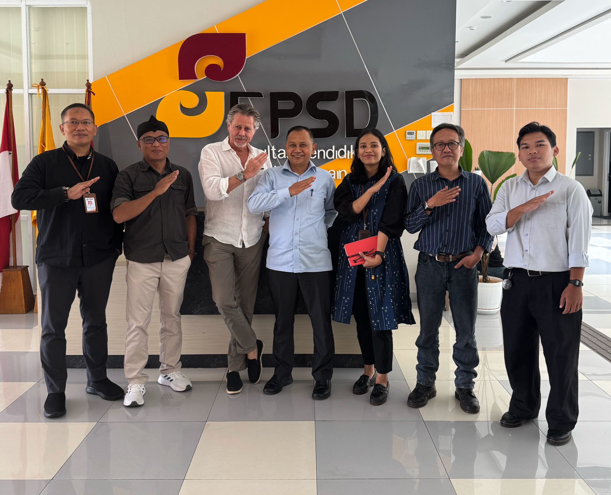 FPSD UPI Establishes International Collaboration with Rob Hammink for Film Production, Research, and Community Engagement