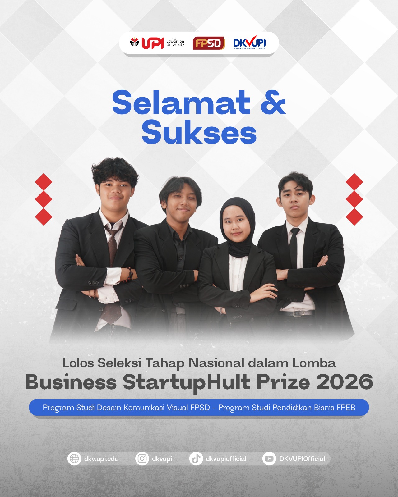 Mahasiswa DKV UPI Tembus Tahap Nasional Hult Prize International 2026