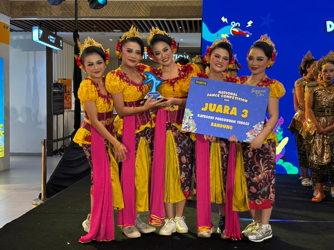 Prodi Pendidikan Seni Tari FPSD UPI Raih Dua Podium di I Forte Dance Competition Bandung