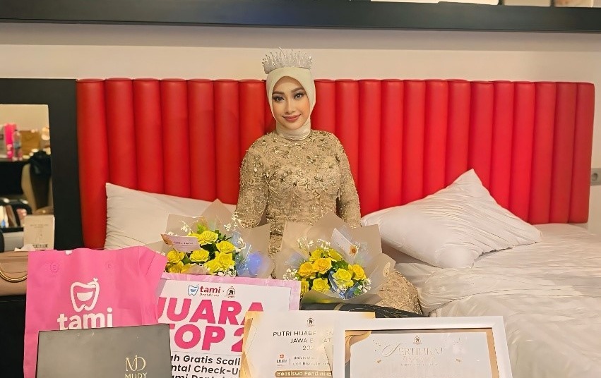 Mahasiswa Pendidikan Seni Musik UPI Raih Gelar 1st Runner Up Puteri Hijabfluencer Jawa Barat 2026, Siap Wakili Jawa Barat ke Tingkat Nasional