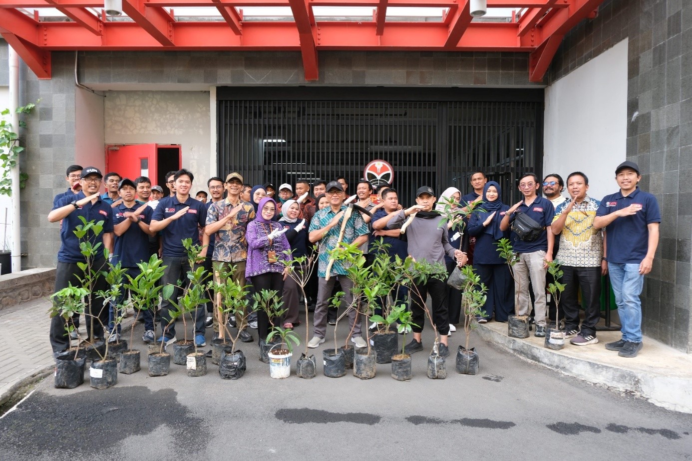 FPSD UPI Gelar Penanaman Pohon Serentak, Dukung Program Green Campus